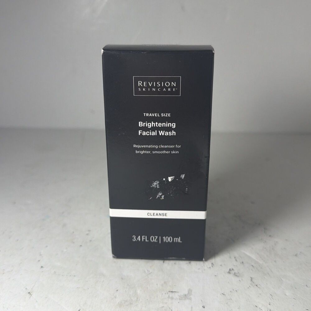 Revision Skincare Brightening Facial Wash Cleanse 3.4 Fl Oz 100 mL Brand New